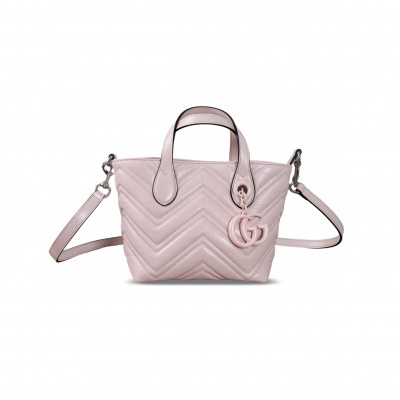 GUCCI GG MARMONT SMALL TOTE BAG 855391 (17.5*17*12.5cm)